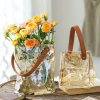 Light luxury handbag glass vase Application Scenario